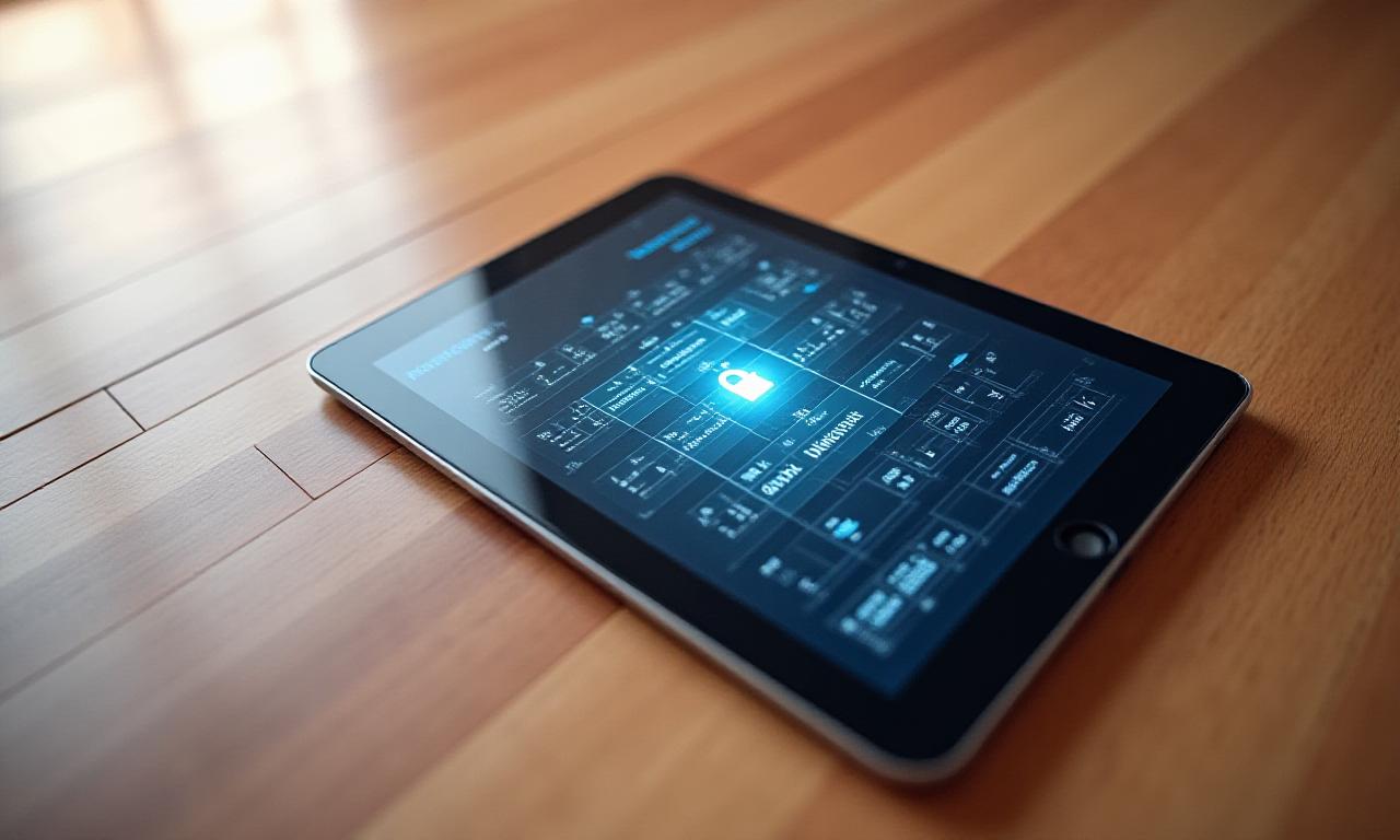 Secure data handling illustration